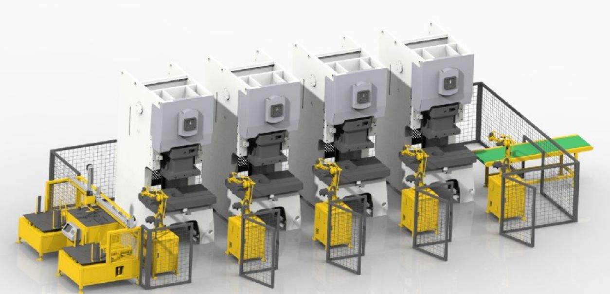 4-Press Stamping Line
